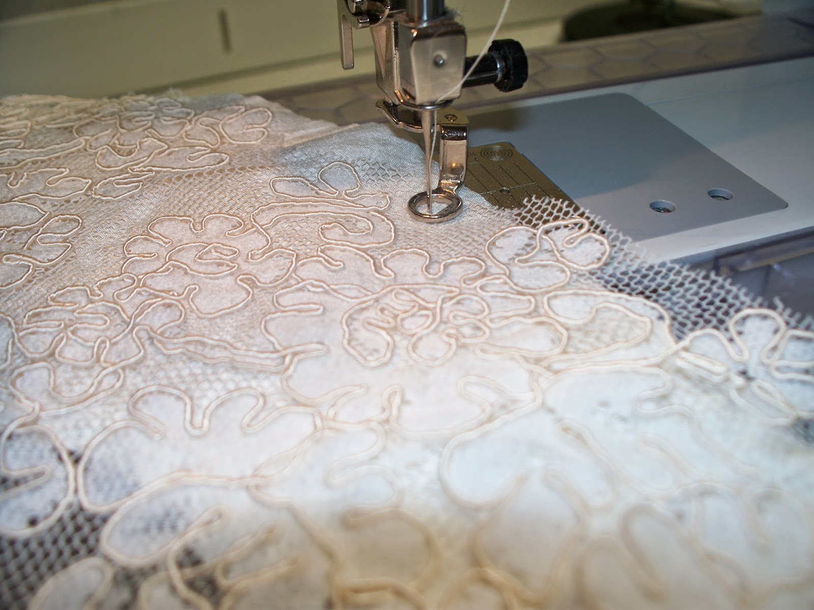 sewcreatelive How to Add Lace Sleeves and Shoulders to a Strapless