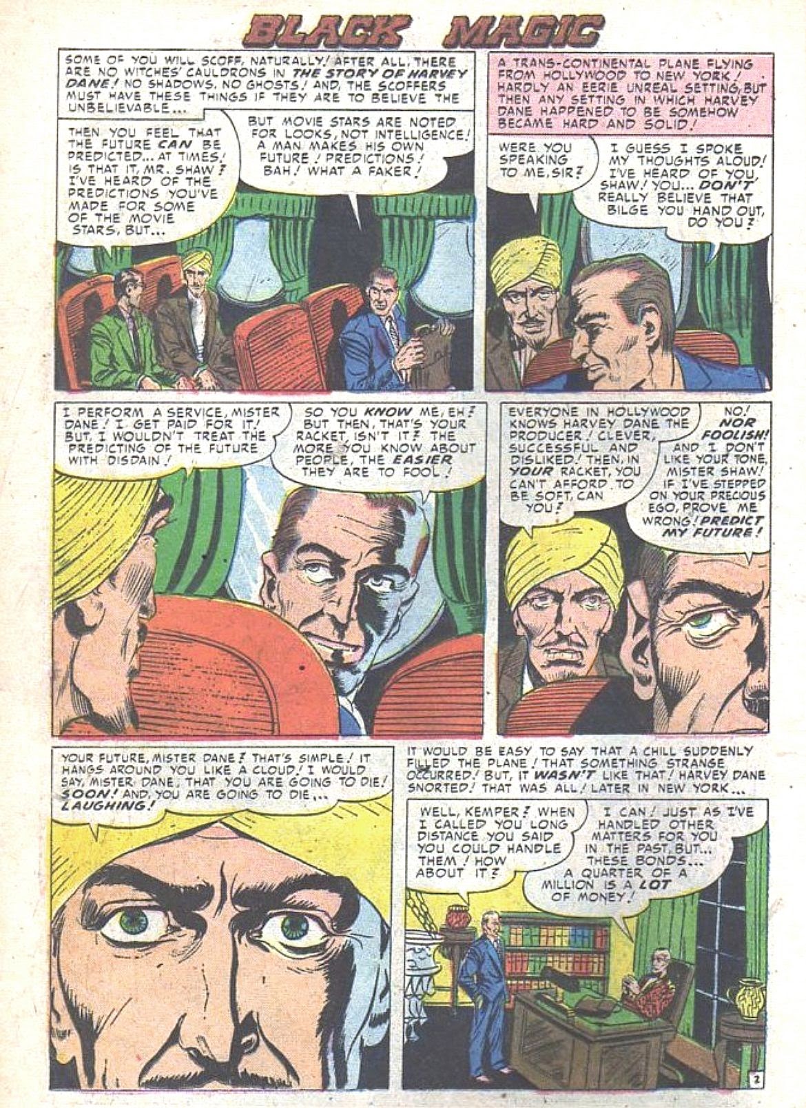 Read online Black Magic (1950) comic -  Issue #18 - 14