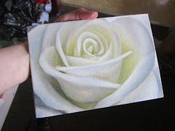 rose painting paintings canvases 7x11 because don