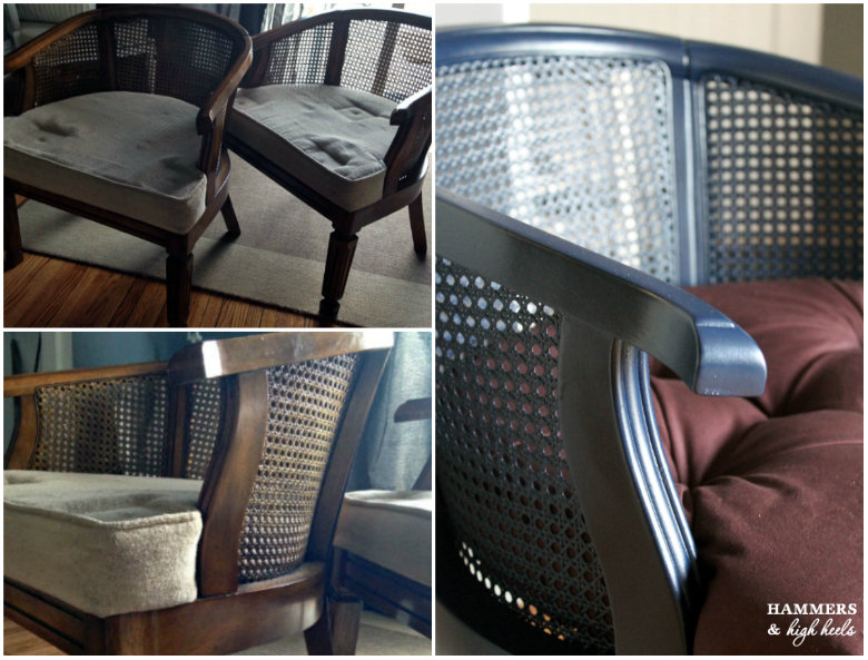 Hammers and High Heels Head Over Heels DIY Friday Staple Gun Seat Tufting