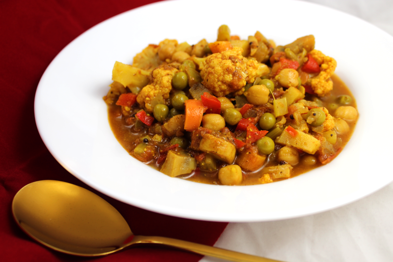 Vegetable Vindaloo with Chickpeas Lisa's Kitchen Vegetarian Recipes