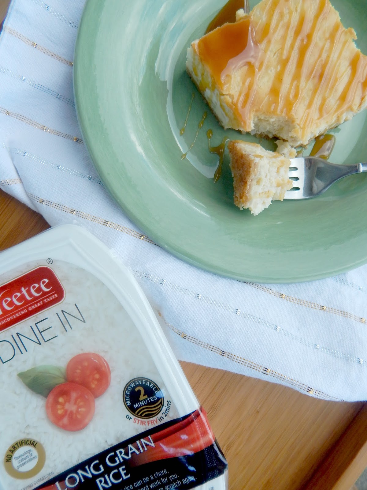 Salted Caramel Rice Pudding Cheesecake Ally's Sweet & Savory Eats