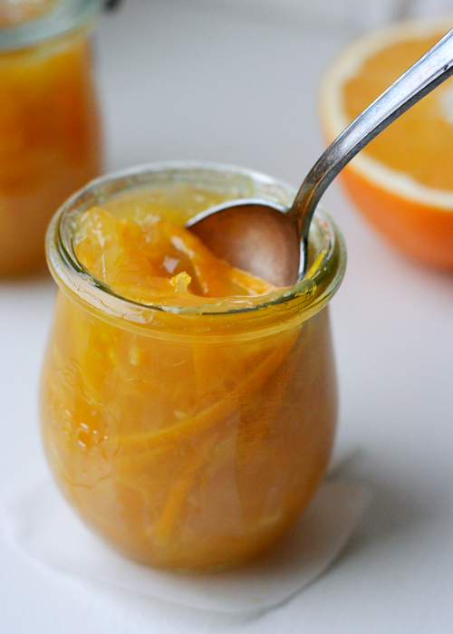 Orangenmarmelade mit Zesten und Ingwer Orangenmarmelade mit Zesten und Ingwer