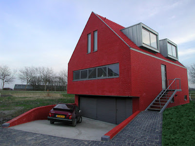 แบบบ้านสีแดง