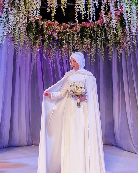 فساتين زفاف بسيطة للمحجبات لعام 2019 فساتين سواريه, فساتين زفاف للمحجبات, فساتين محجبات, فساتين بسيطة