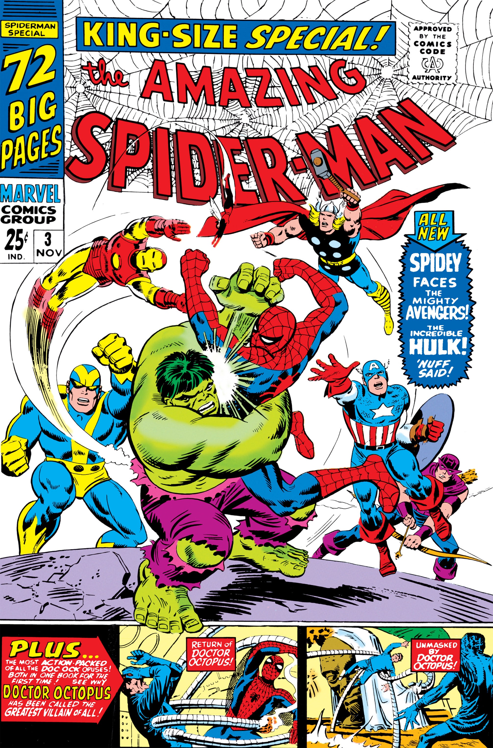 Read online The Amazing Spider-Man (1963) comic -  Issue # _Annual 3 - 1