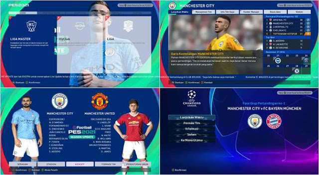 Pes 2017 Graphic Menu Pes 2021 Manchester By Mk Mod