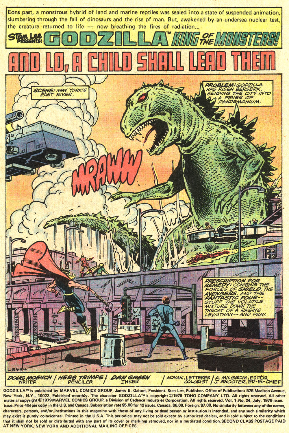 Godzilla (1977) Issue #24 #24 - English 2