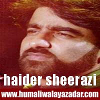 http://ishqehaider.blogspot.com/2013/11/haider-sherazi-nohay-2014.html