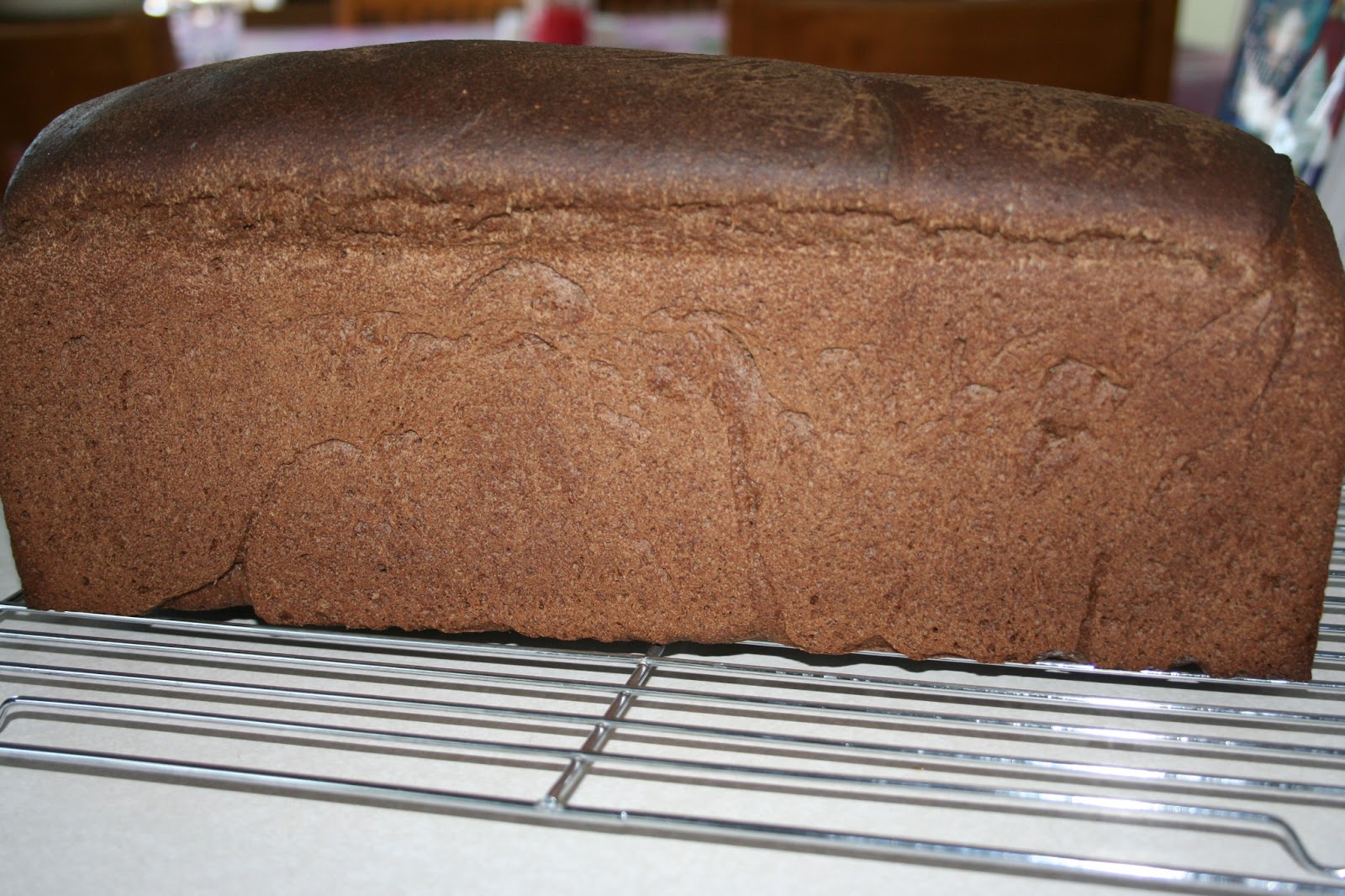 Tricia's Simply Tasteful Recipes German Dark Rye Bread