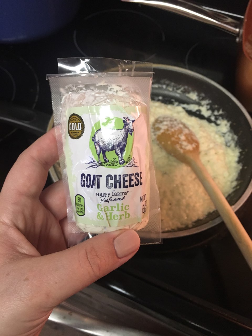 Recipe Keto Goat Cheese "Polenta"