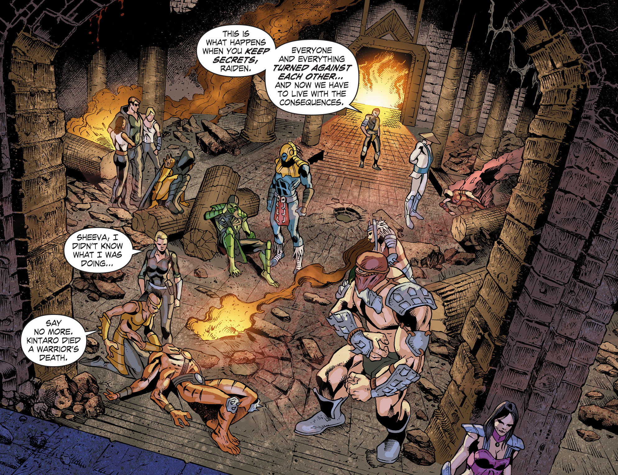 Read online Mortal Kombat X [I] comic -  Issue #33 - 10