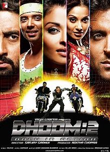 Dhoom 2 - mistakes