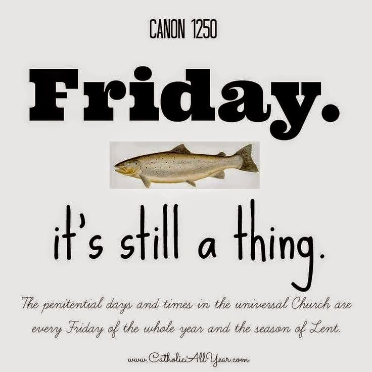 A Catholic Life Friday Penance Reminder