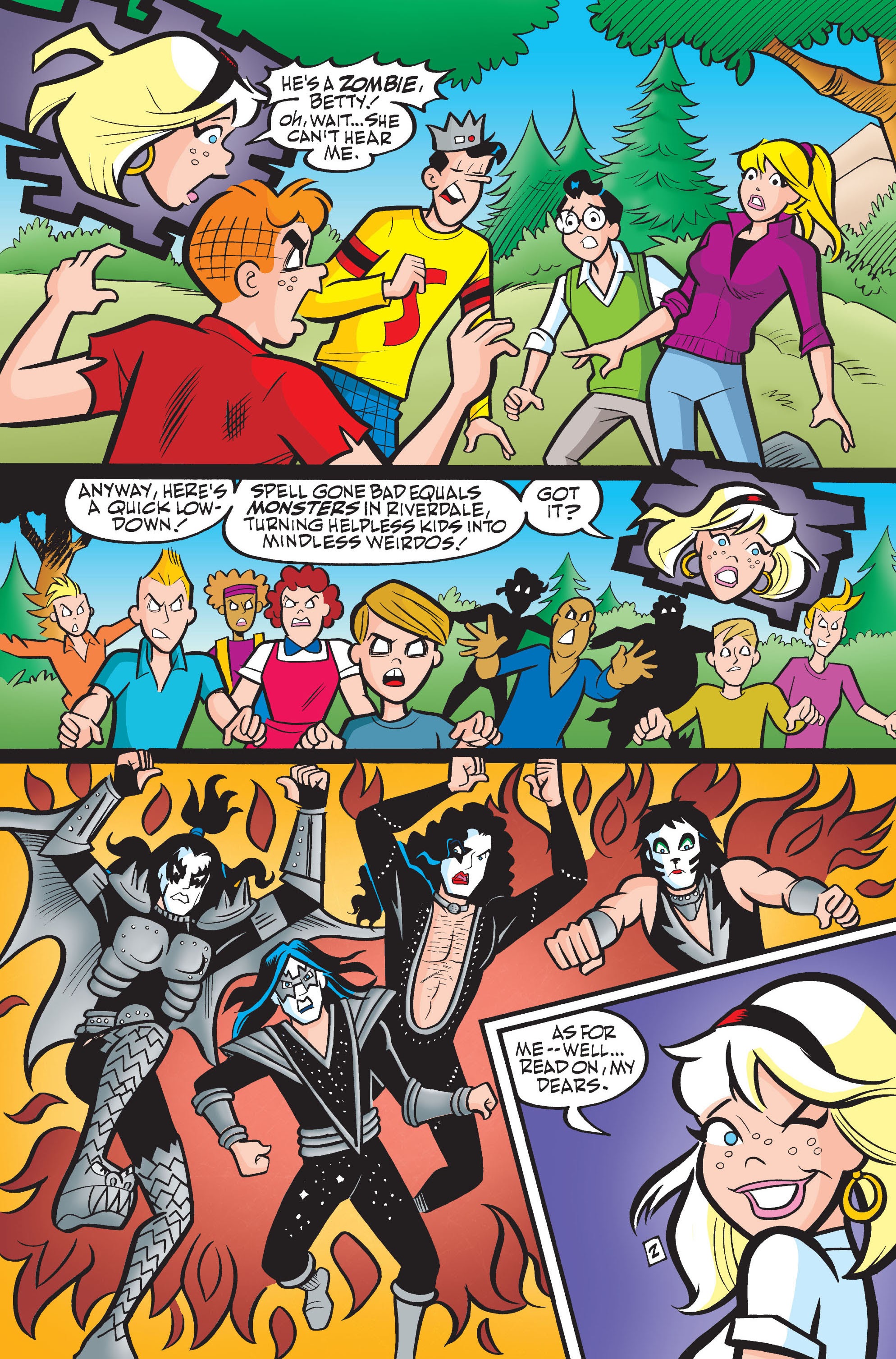 Read online Archie Meets KISS: Collector's Edition comic -  Issue # TPB (Part 1) - 57