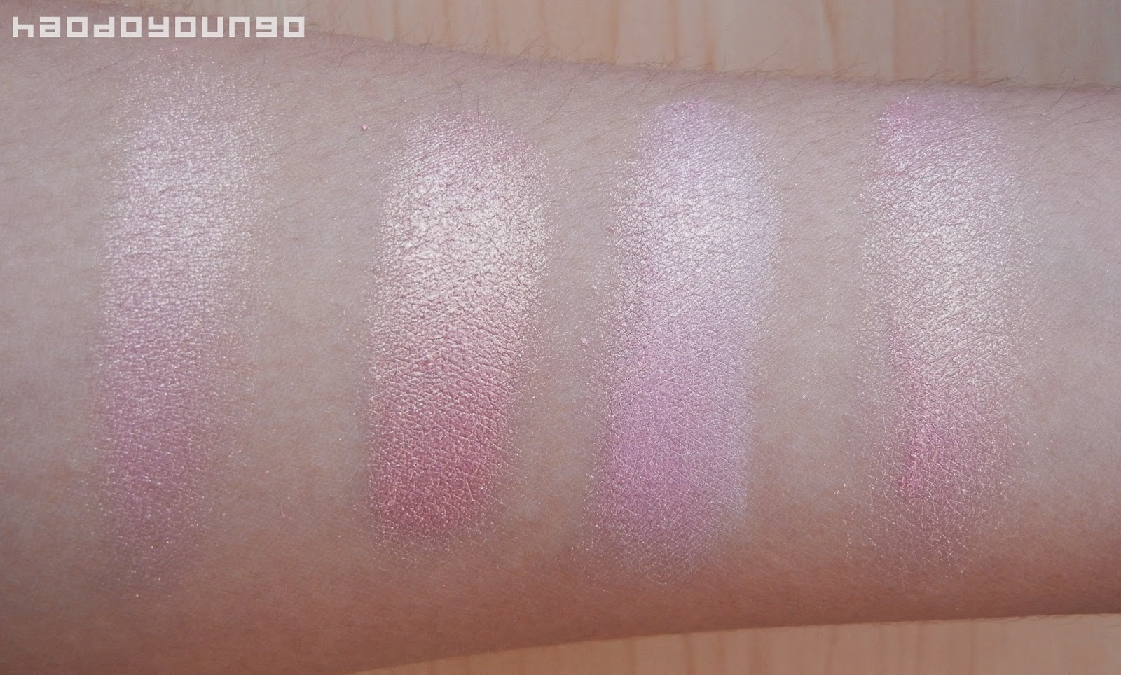 Review & Swatches: Maybelline Expert Wear Eyeshadow Single in Pink Wink ...