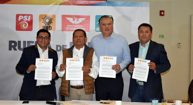 Piden partidos mesa de diálogo para combatir la polarización en Puebla