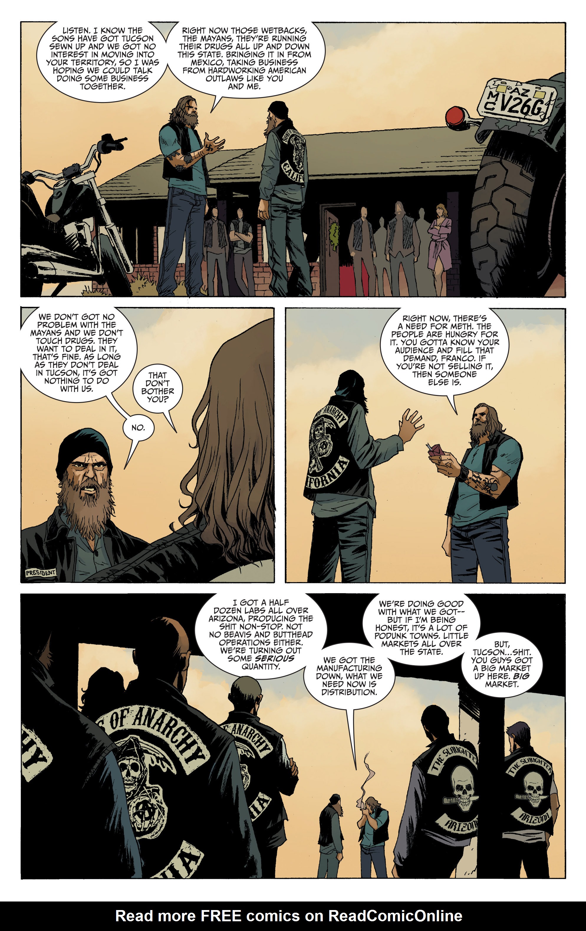 Read online Sons of Anarchy comic -  Issue #11 - 10
