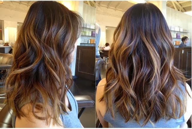Chestnut hair color for brunette with caramel highlights chestnut hair color for brunette hair with caramel highlights