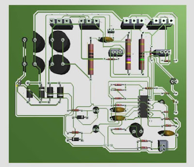Subwoofer Home Theater Layout PCB