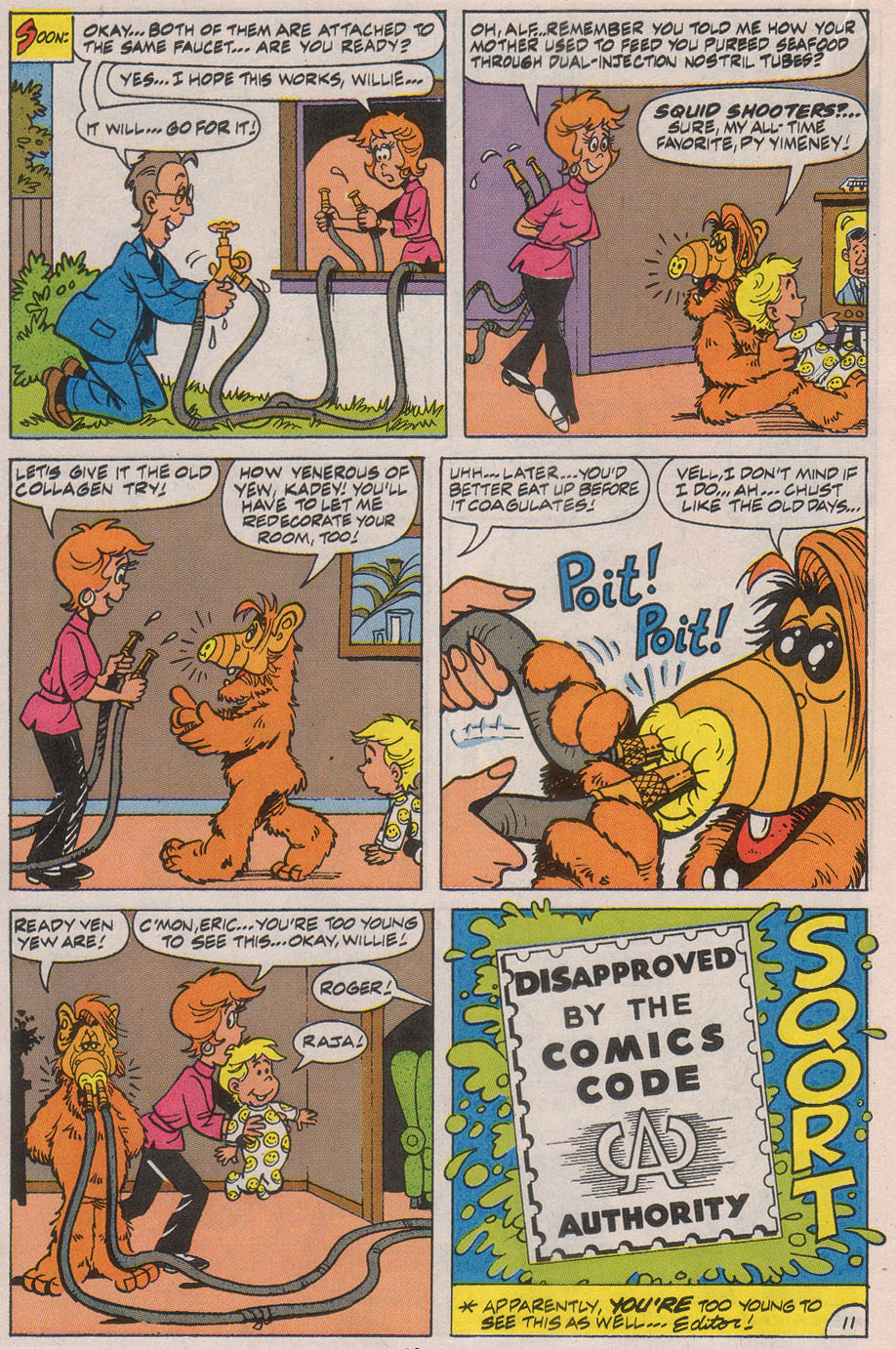 Read online ALF comic -  Issue #45 - 16