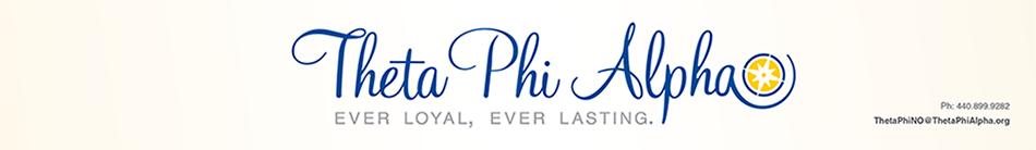 Theta Phi Alpha | President's Corner