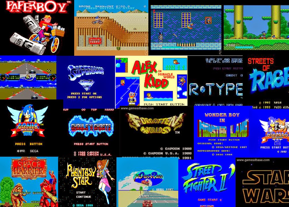 Best Sega Master System Games Best Sega Master System Games