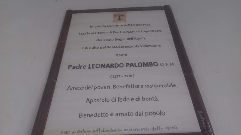 Padre Leonardo, un frate buono degli anni 30 ricordato ad Ortona