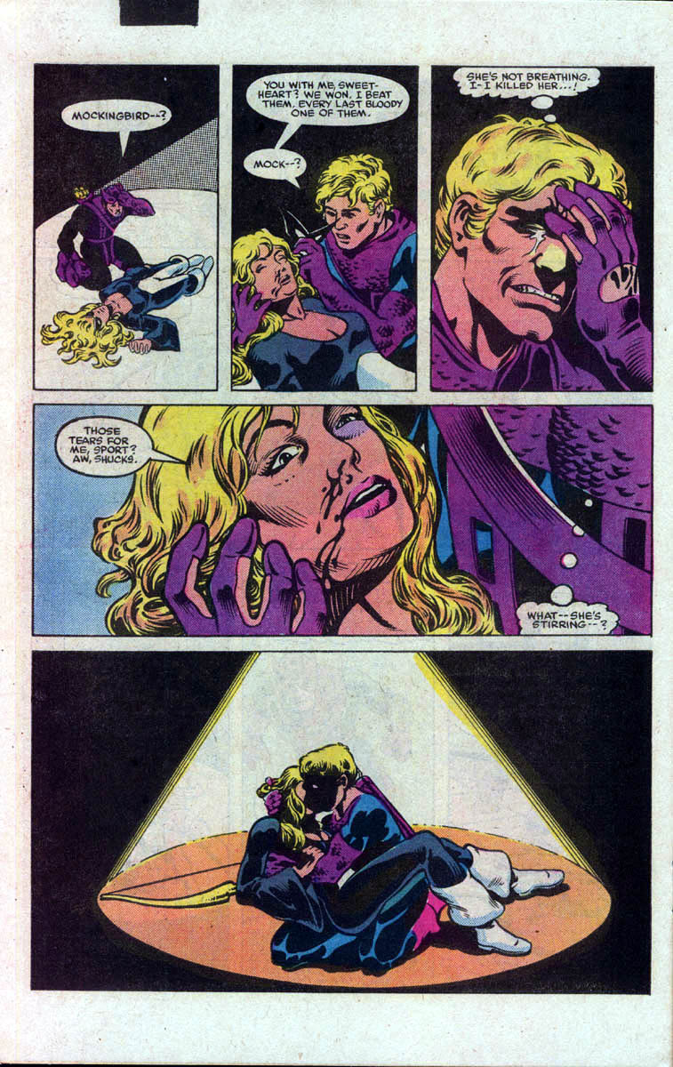 Read online Hawkeye (1983) comic -  Issue #4 - 21