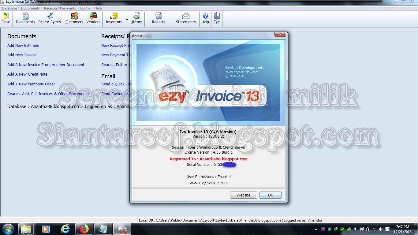 ezy invoice 10 pro keygen