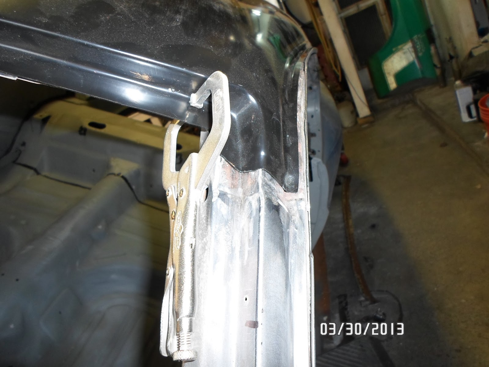Night Mission Boss 302 Blog Replacing the Roof Skin Part 1
