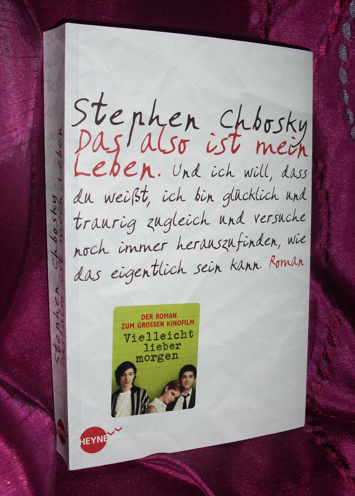 aBOOKalyptic "Das also ist mein Leben" von Stephen Chbosky