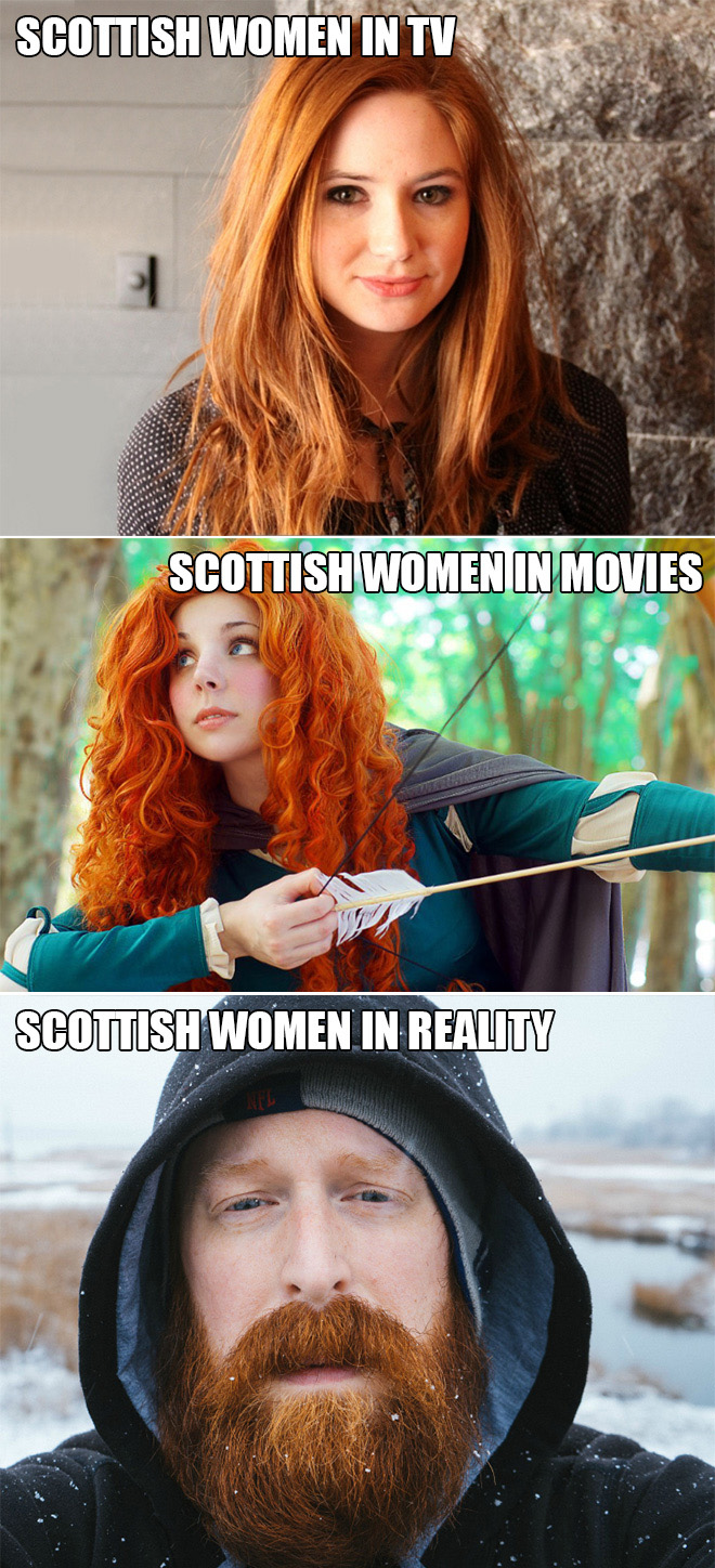 Funny Scottish Women Picture 