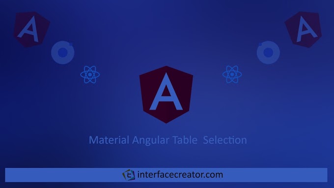 Material Angular Table,Material Angular Table Selection, Part 3