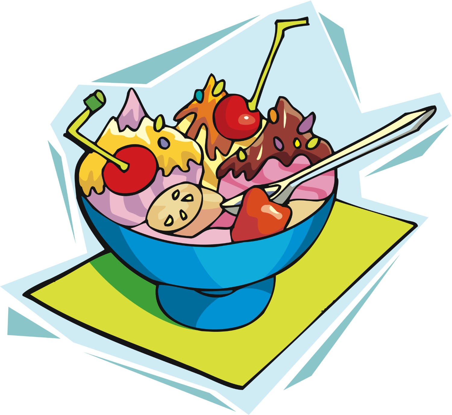 ice cream toppings clipart - photo #1