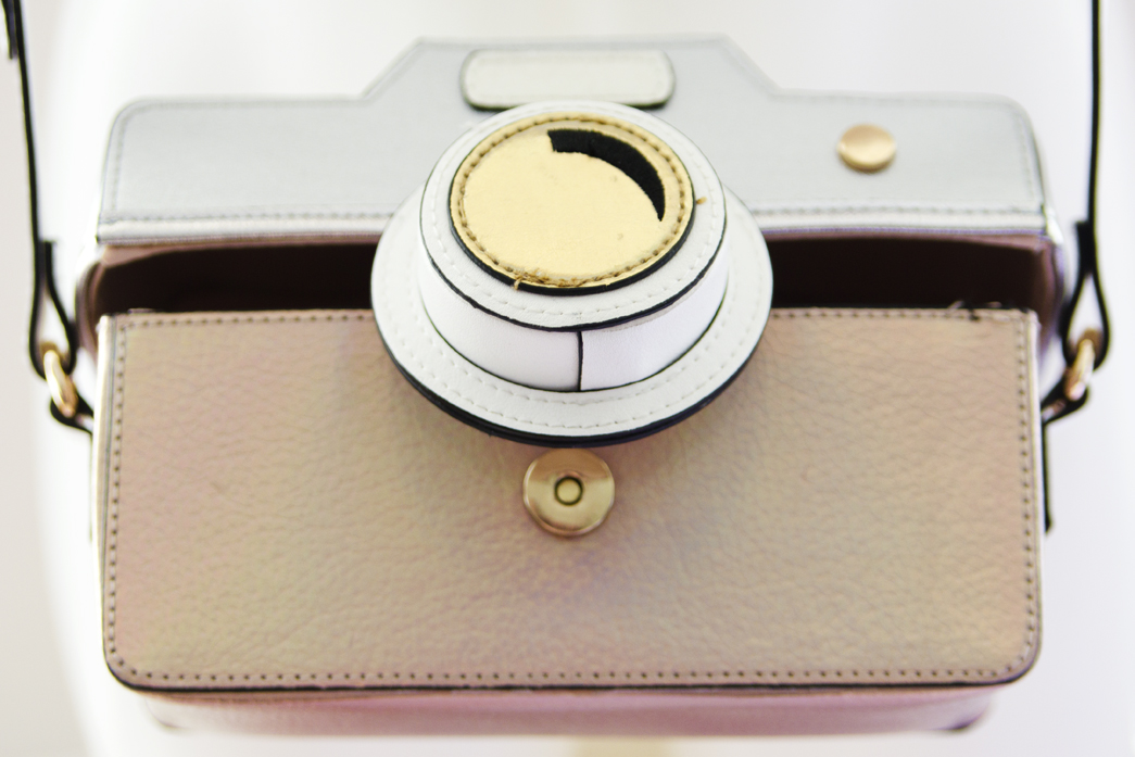 Click Flash Cara Camera Across Body Bag From Accessorize Diana Whilst Being Utterly Ridiculous I Cannot Look At It Without Smiling The Soft Colour Palette Make A Neutral Choice For Most Outfits And Opens