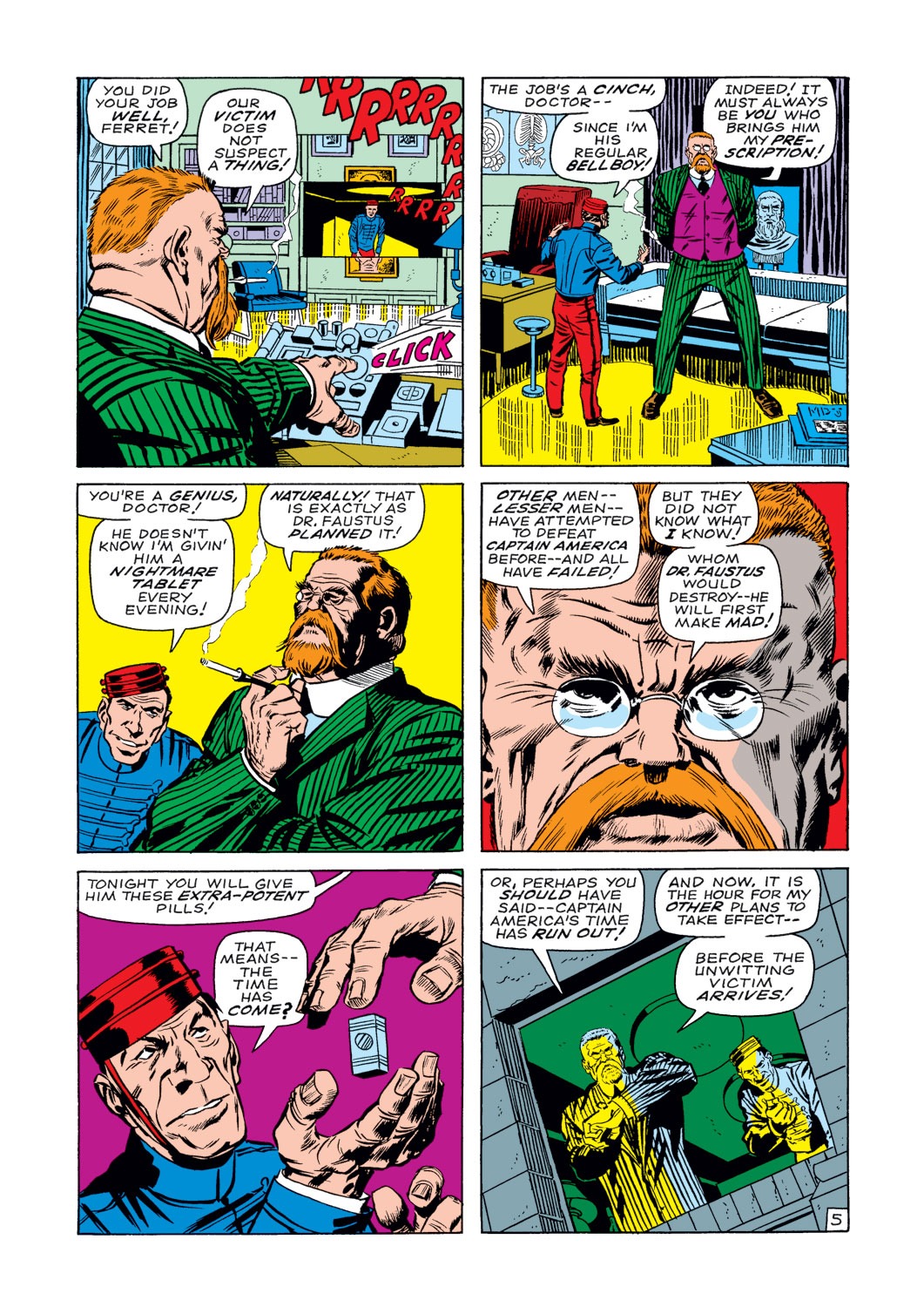Read online Captain America (1968) comic -  Issue #107 - 6