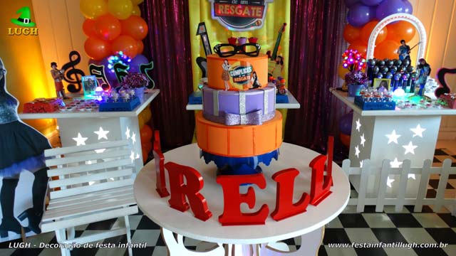 Decoração para aniversário infantil festa Cúmplices de um Resgate Decoração para aniversário infantil festa Cúmplices de um Resgate