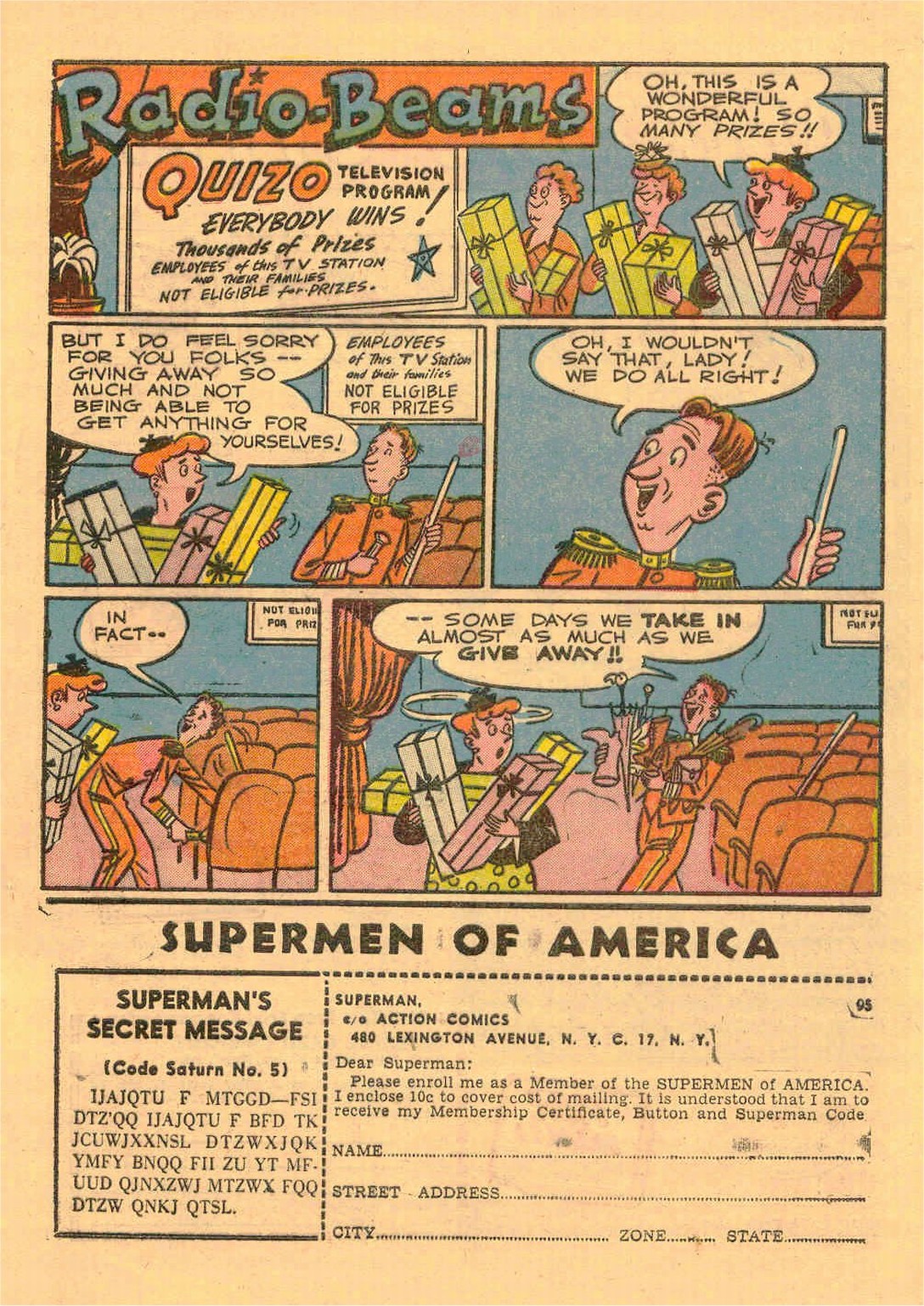 Read online Superman (1939) comic -  Issue #95 - 41