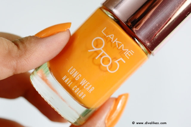 Lakme 9 to 5 Long Wear Nail Color