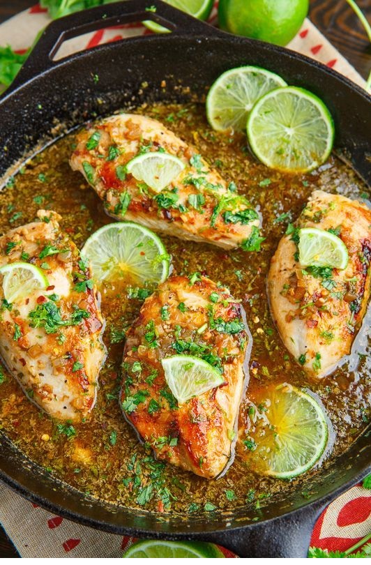 Cilantro Lime Skillet Chicken
