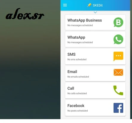 جرب التطبيق العربي الجديد الذى يمكنك من جدولة كل رسائلك على الواتساب و الفايسبوك