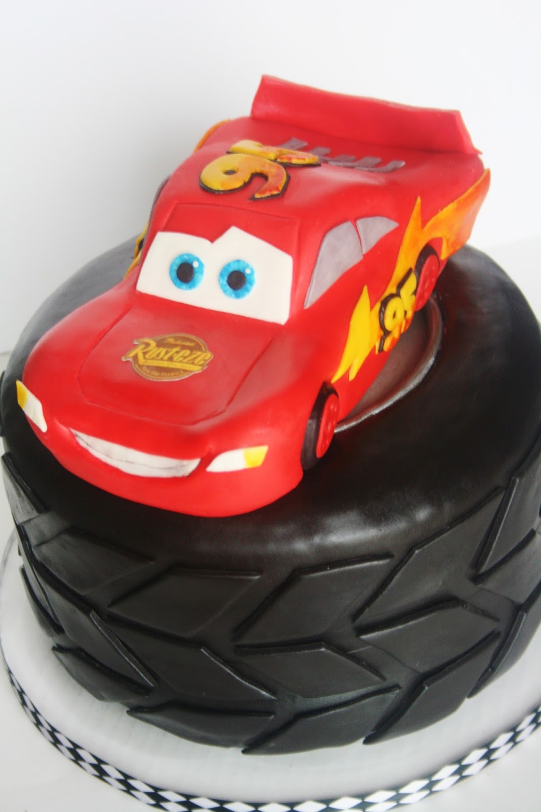 And Everything Sweet: Lightning McQueen Cake