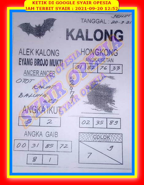 syair hongkong syair hongkong