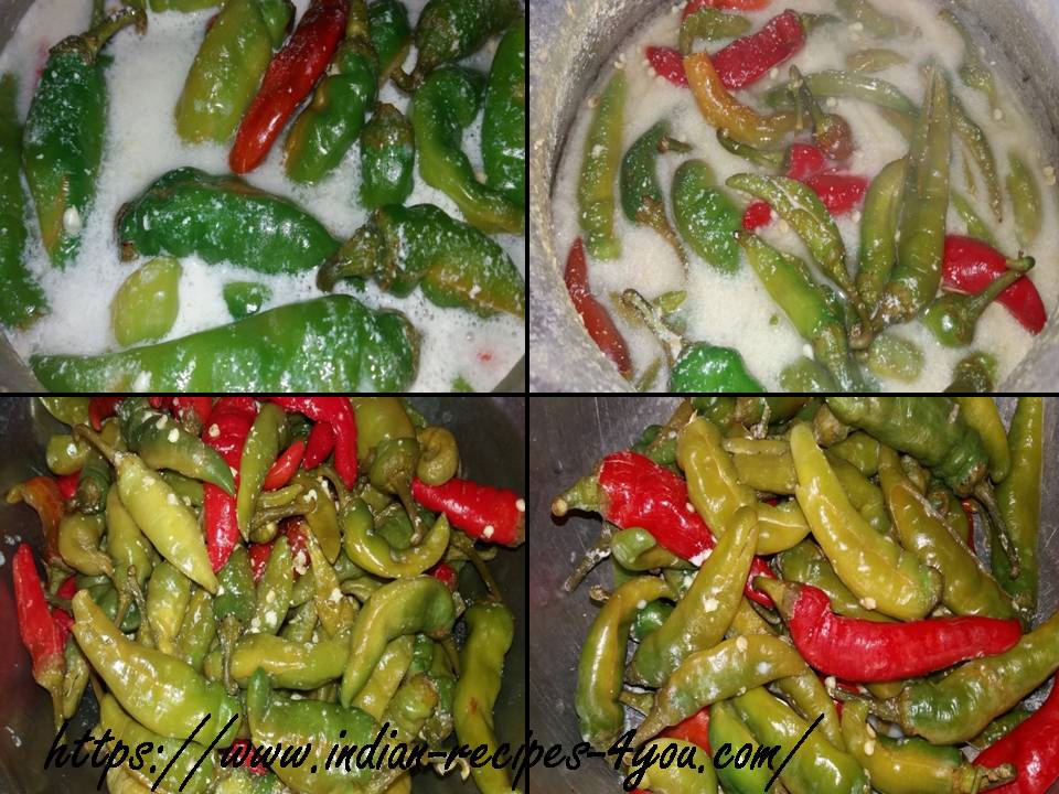 How to Make Sun Dried Buttermilk Chillie in hindi by aju Indian