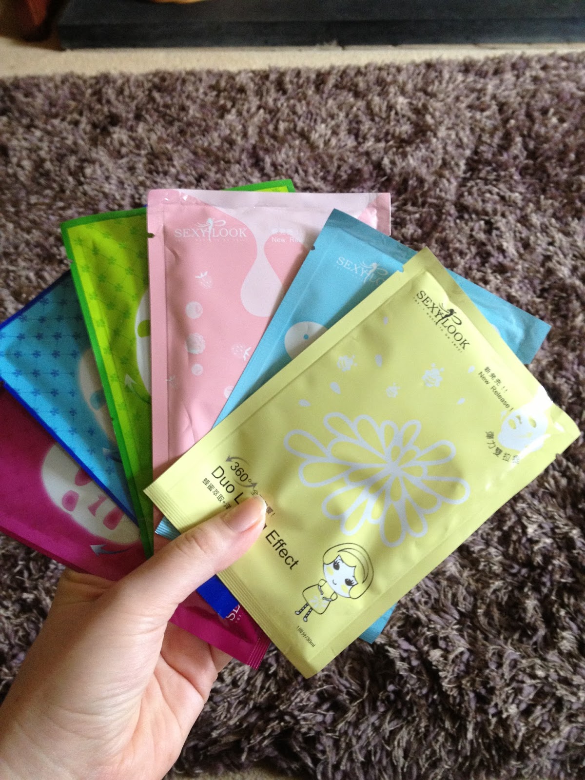 MissHannahKC Review Sheet Masks