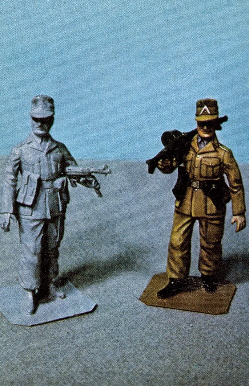 Vintage lead Toy and Model Soldiers LASSET German Forces WWII Figura LM9