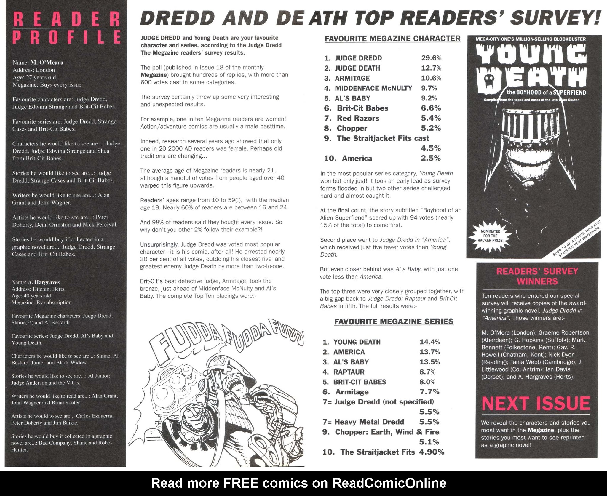 Read online Judge Dredd: The Megazine (vol. 2) comic -  Issue #1 - 22