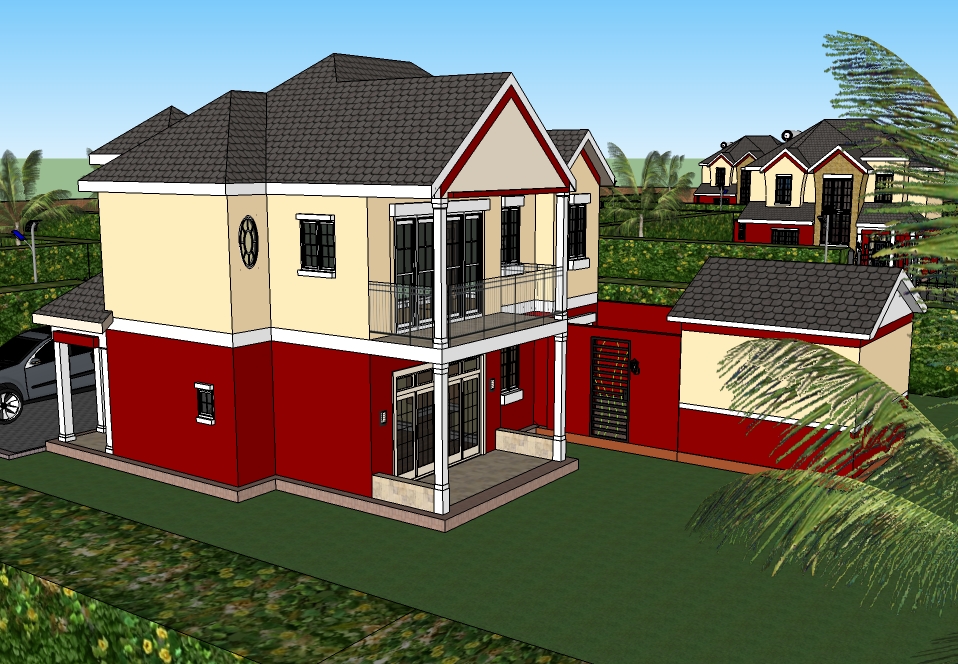 Villa Serene, Nanyuki Kenya A gated community consisting of fourteen
