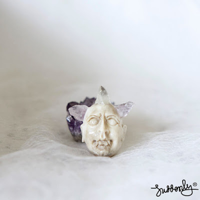 SuddenlySudden: Hand-carved Dhampir Amulet (male offspring of a vampire and human- just so you know)